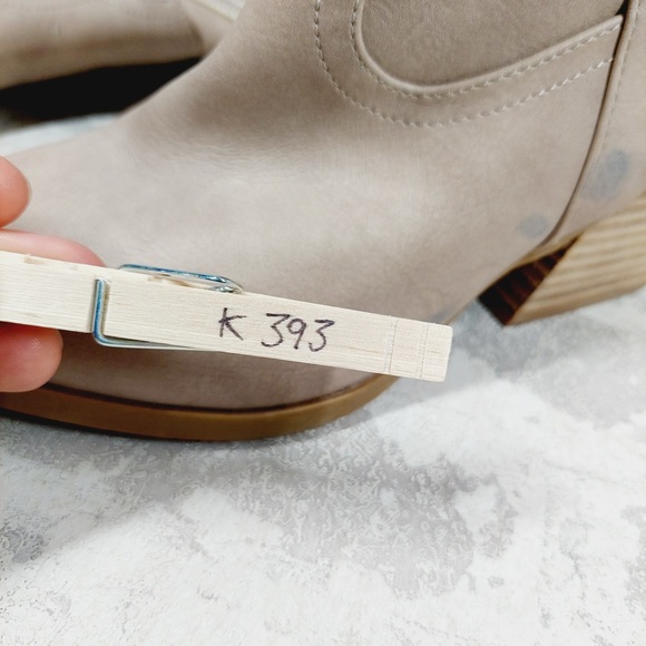 NEW Dolce Vita Karda Tan Western Stitch Block Heel Pointed Toe Tall Boots K393 - Picture 12 of 12